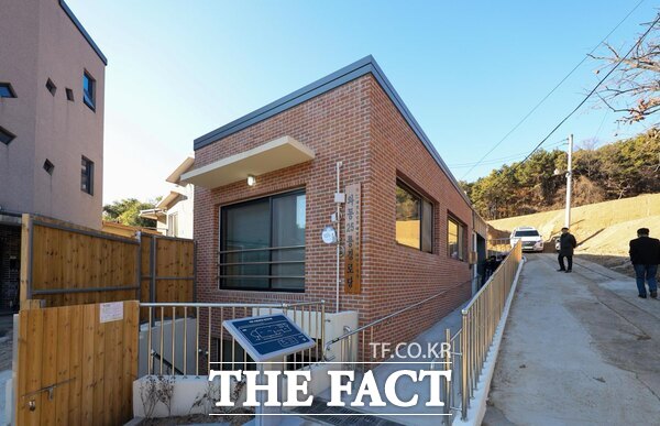 대전 대덕구 와동91번지에 신축 개소한 와동 25통경로당 전경. /대덕구