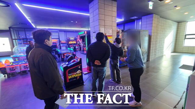 아산시가 게임제공업소에 대해 경찰, 게임물관리위원회와 합동점검을 실시했다. /아산시