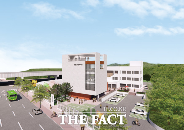 유성구노인복지관 별관 조감도 /대전 유성구