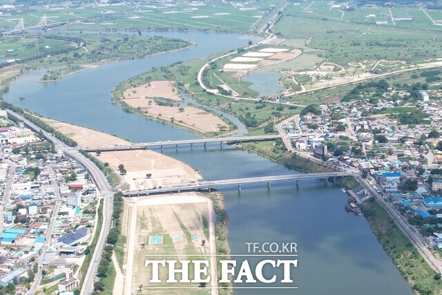 나주 영산대교 전경 /나주시