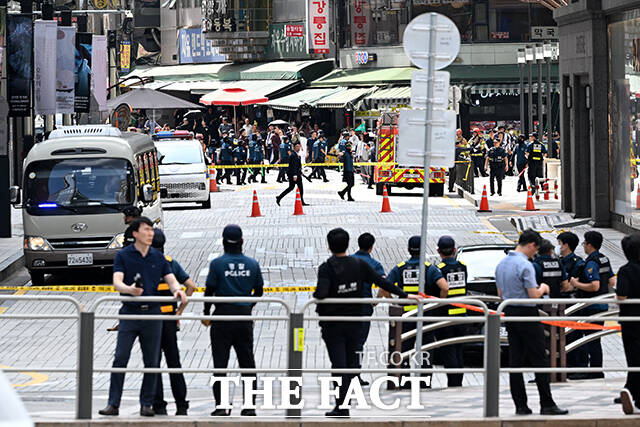 경찰청은 신세계백화점 폭파 협박 사건, 야탑역 살인 예고 사건과 관련해 형사처벌과 별도로 손해배상 청구 소송을 제기했다고 8일 밝혔다. /서예원 기자