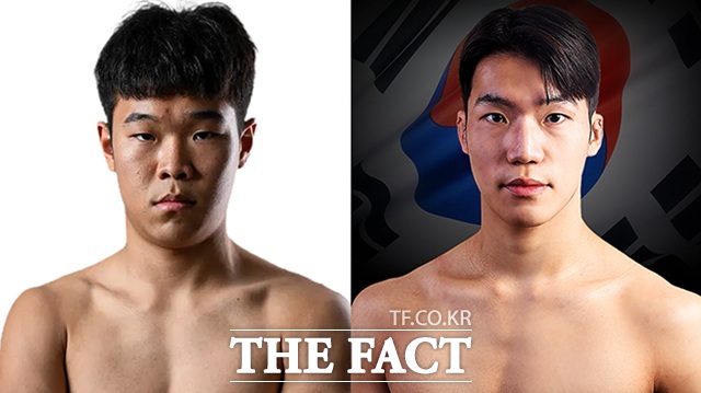 이영웅(왼쪽) 블랙컴뱃 라이즈 8, 김지경 로드FC 75 프로필. KMMA 챔피언 출신들이 국내 프로 무대에서 경쟁력을 입증하고 있다. /이데아 파라곤, 세계격투스포츠협회