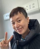  '유방암 투병' 박미선, 짧은 머리 공개…