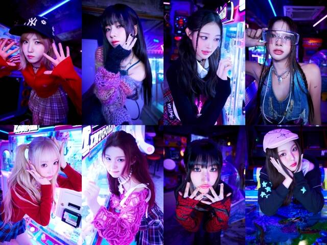 세이마이네임이 세 번째 미니 앨범 '&OUR VIBE'의 두 번째 콘셉트 포토를 공개했다. /인코드엔터