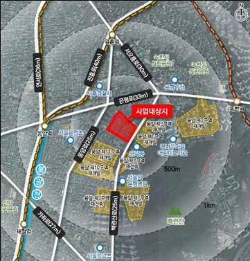 서울 은평구 응암동 101번지 일대에 999가구 아파트가 조성된다. /서울시