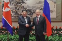  김정은, 푸틴에 '주북 러시아대사 사망' 조전