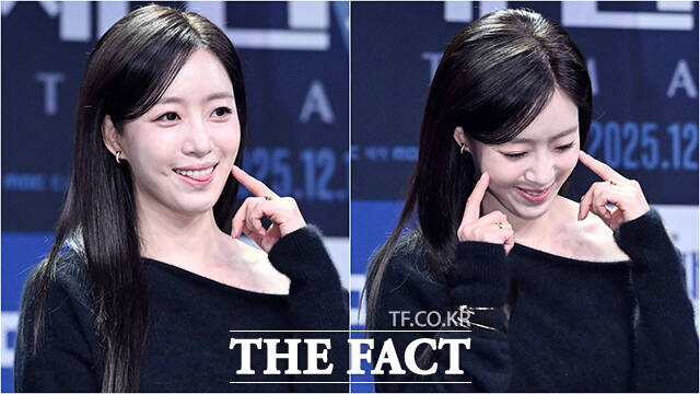 배우 함은정이 10일 오전 서울 마포구 상암동 MBC에서 열린 새 일일드라마 ‘첫번째 남자’ 제작발표회에 참석해 포즈를 취하고 있다. /서예원 기자