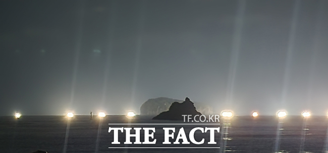 울릉도 앞바다 어화. /독자