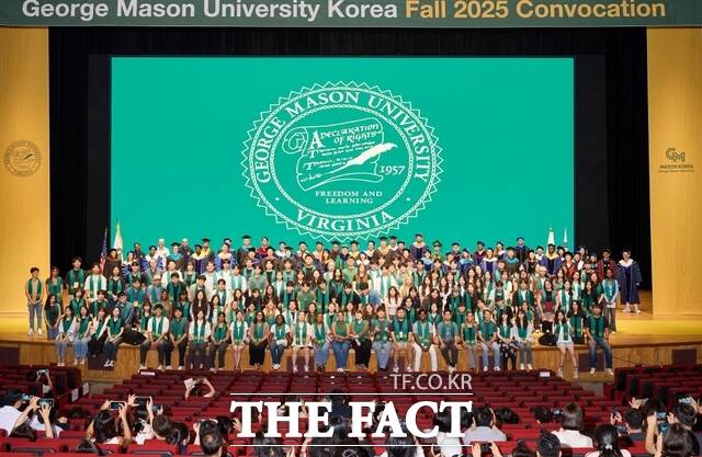 조지메이슨대 한국캠퍼스 가을학기 입학식 사진/인천경제청
