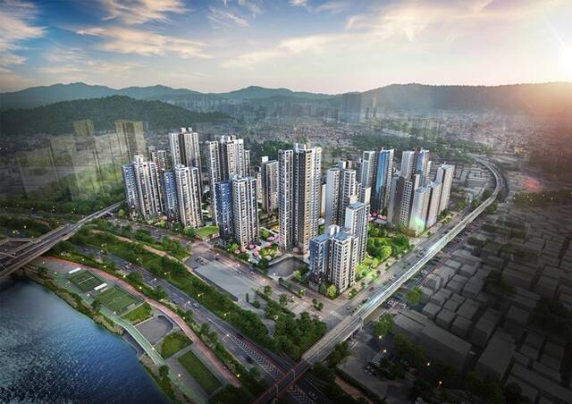 DL건설이 중화동 329-38 일대 소규모주택정비사업(모아타운) 공식 시공권을 확보했다. /DL건설