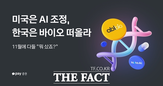 해외와 국내 주식 모두 지난달 평균 수익률이 전월 대비 큰 폭으로 하락했지만 인공지능(AI)과 반도체를 중심으로 저가 매수세가 유입된 것으로 나타났다. /카카오페이증권