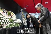  故김지미 추모공간 찾은 배우 정혜선-김보연 [TF사진관]