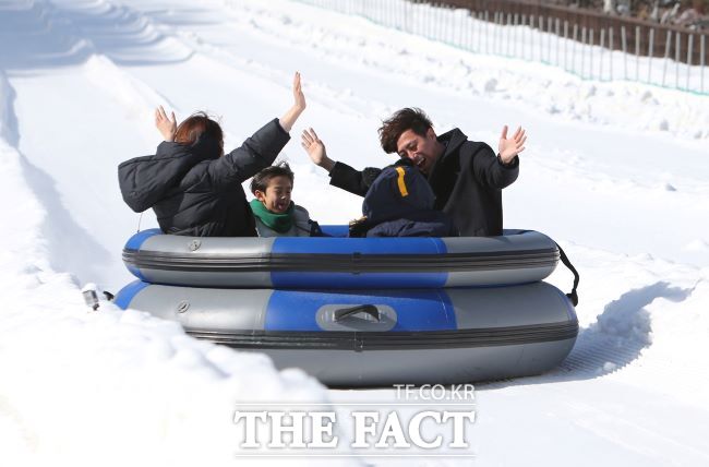 에버랜드 눈썰매장 스노우 버스터_익스프레스 코스 /에버랜드