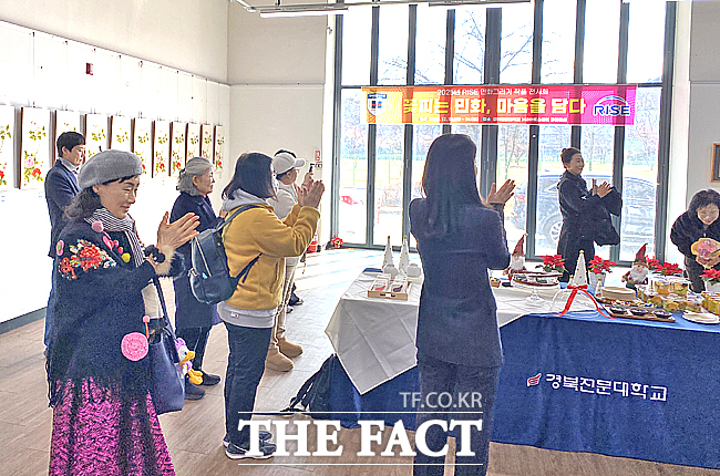 경북전문대학교가 12~14일 148아트스퀘어 동아리실에서 민화전시회를 개최한다. /경북전문대