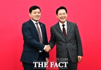  장동혁 국민의힘 대표 찾은 케빈 김 주한 미국대사대리 [TF사진관]