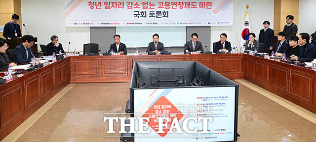 축사하는 장동혁 국민의힘 대표.