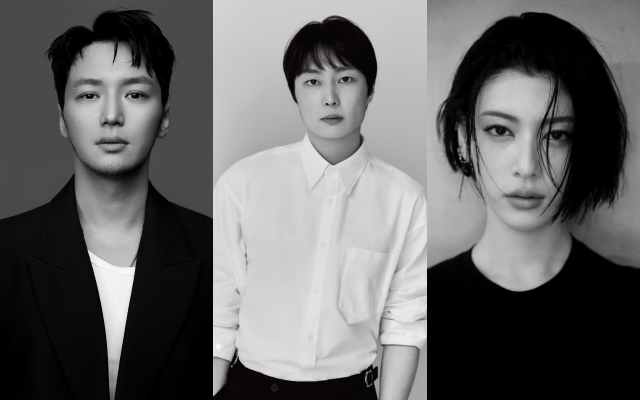 배우 변요한과 노재원, 일본 배우 미요시 아야카(왼쪽부터)가 영화 '타짜: 벨제붑의 노래'로 연기 호흡을 맞춘다. /각 소속사