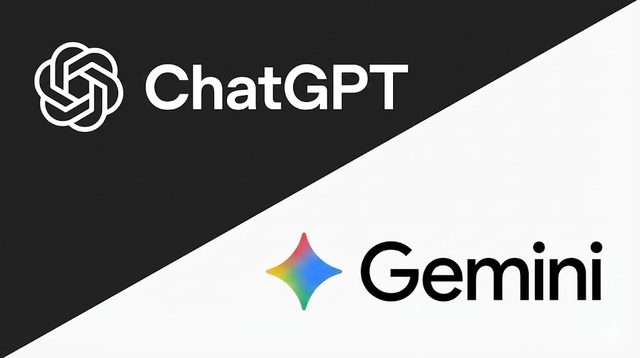구글이 신규 인공지능 모델 '제미나이3'로 국내 AI 챗봇 시장 점유율을 키우는 가운데 선두를 지키고 있는 오픈AI 의 '챗GPT'와 시장 양강 구도를 굳힐 수 있을지 주목된다. /오픈AI·구글