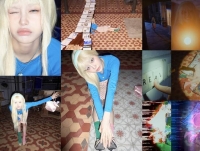  츄, '인간 비타민'의 낯선 금발 신분증