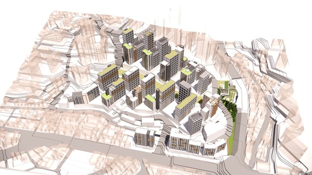 금호21구역은 금호동3가 1번지 일대로 재개발을 통해 지하 6층~최고 20층, 1242가구 아파트가 들어설 예정이다. 사진은 금호21구역 조감도. /서울시