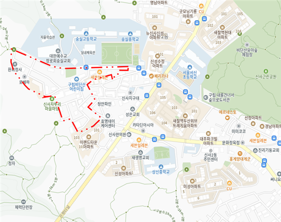 서울시는 지난 16일 25년 제6차 주택재개발 후보지 선정위원회를 개최해 8곳을 신속통합기획 후보지로 선정했다고 17일 밝혔다. 사진은 은평구 신사동 300번지 일대. /서울시