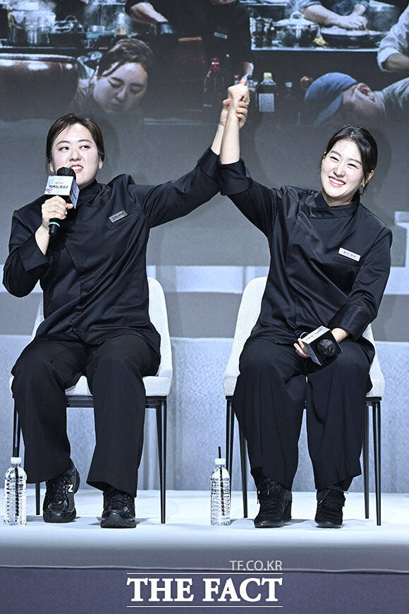 요리사 정호영과 선재스님, 손종원, 후덕죽(왼쪽부터).