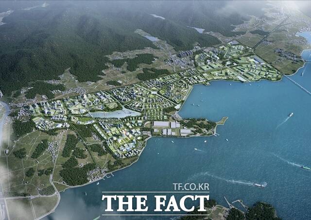 우주항공복합도시 조감도. /경남도