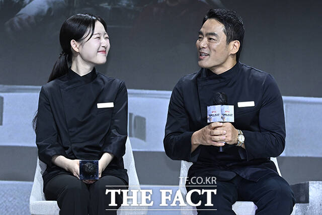 요리사 정호영과 선재스님, 손종원, 후덕죽(왼쪽부터).