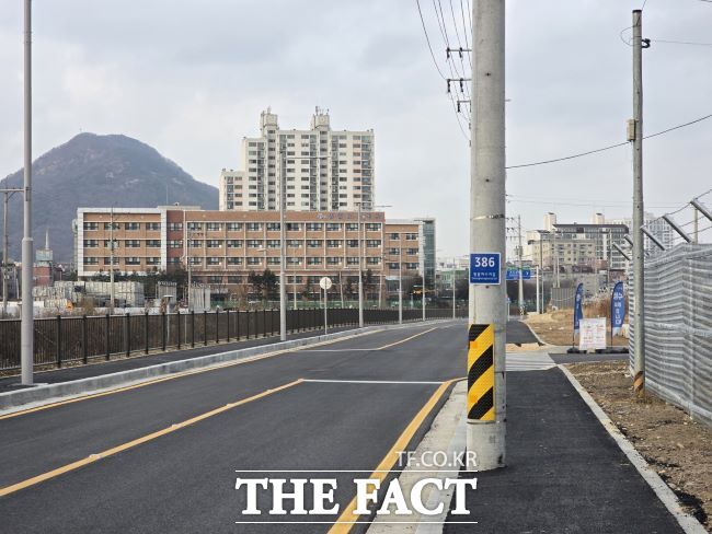 방산~신천 잇는 '방산로 4단계' 사업이 완료된 모습 /시흥시