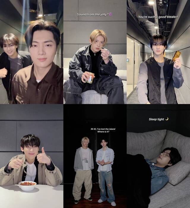 엔하이픈이 새 앨범 정보를 추측하고 유추할 수 있는 숏폼 영상 6편을 공개했다. /빌리프랩