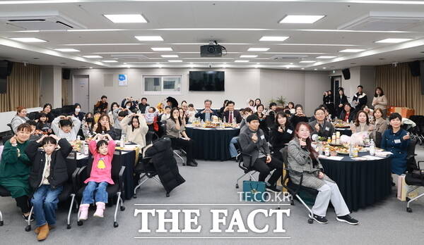 지난 16일 유성구청 대회의실에서 진행된 2025년 드림 스타트 성과 공유회 모습. /대전 유성구