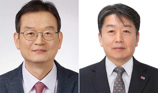 태광그룹은 김대현(왼쪽) 흥국생명 대표를 흥국화재 대표로, 김형표 흥국생명 경영기획실장을 흥국생명 대표로 내정했다. /태광그룹