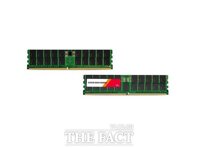 18일 SK하이닉스가 업계 최초로 10나노급 5세대(1b) 32Gb 기반 고용량 서버용 D램 모듈인 256GB DDR5 RDIMM 제품에 대해 인텔 최신 서버 플랫폼인 '인텔 제온6'와의 호환성 인증을 획득했다. /SK하이닉스