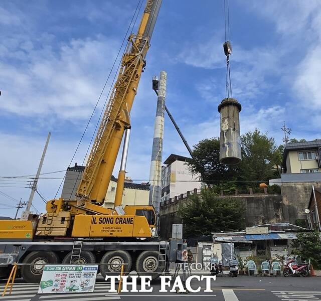 진주시가 2025년 목욕탕 노후굴뚝 정비사업 평가에서 경남 최우수 시·군으로 선정됐다. /진주시