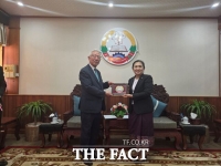  충남도교육청, 라오스 정부 훈장 받아…교육정보화 교류·협력 20년 성과