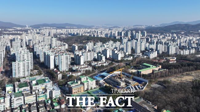 경기 성남시 분당구 노후계획도시 전경 /성남시