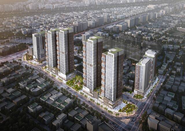 서울 동대문구에 위치한 답십리 자동차 부품상가가 729세대 규모 주상복합단지로 재개발된다. /서울시