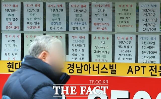 서울 전세가격은 상승세를 이어가고 있다. 특히 전세가 월세로 대체되는 '전세의 월세화' 현상이 가속화되고 있다. /뉴시스