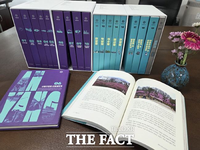 안양시사 전질 모습 /안양시