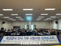  수원시 학교급식 잔식 기부 시범사업, 1756명에게 3700㎏ 음식 지원