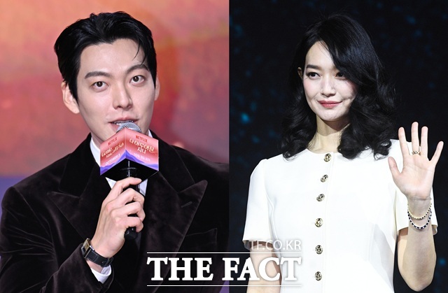 배우 김우빈과 신민아가 20일 오후 7시 서울 중구 신라호텔에서 양가 가족, 친인척, 지인들이 모인 가운데 결혼식을 올렸다./박헌우 기자, 서예원 기자