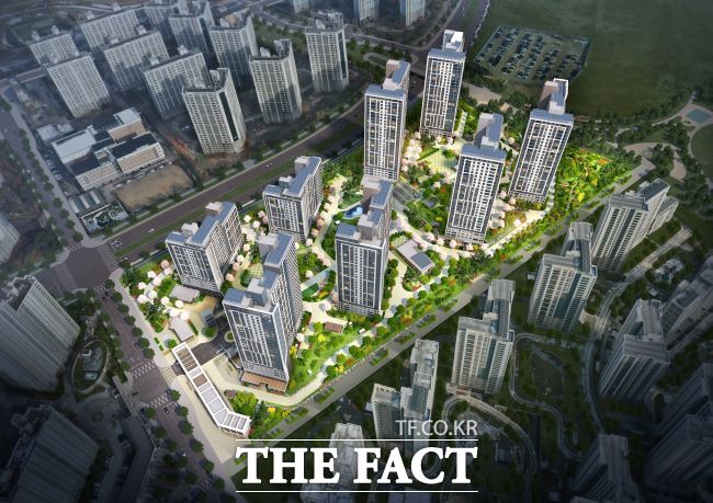 화성동탄2 A93블록 조감도 /GH