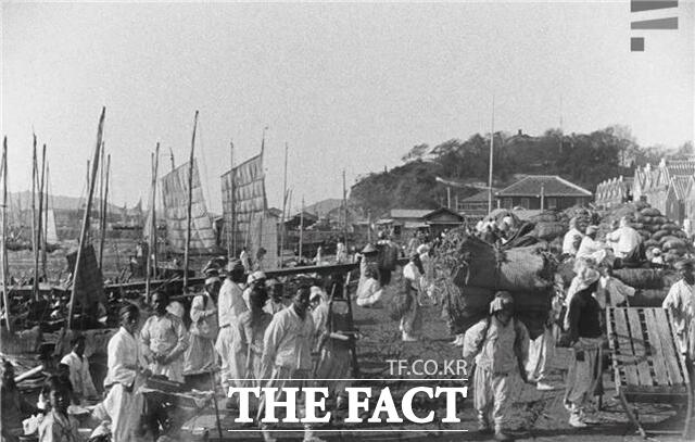 개항기 영상 사진(동영상 캡처). /인천시