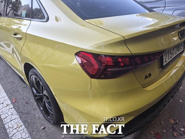 '오승혁의 팩트 DRIVE'는 아우디 A3 TFSI 40 콰트로 프리미엄과 함께 달리며 해당 차량의 구매를 고민하는 이들의 질문을 같이 풀어봤다. 해치백을 연상시키는 옆 라인으로 세단에 스포티한 감성을 더했다. /서울 마포구=오승혁 기자