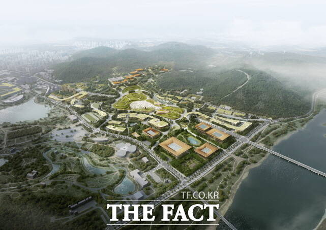 국가상징구역 조감도. /행복청