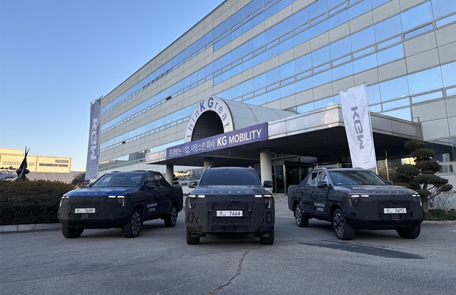 KG 모빌리티(KGM)는 내년 출시 예정인 신형 픽업트럭 Q300(프로젝트명)의 성공적인 론칭을 위해 최고품질 결의대회를 열고 양산 준비에 총력을 기울이겠다고 22일 밝혔다. /KGM