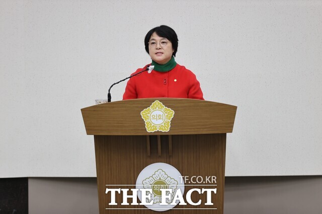 김명회 당진시의원이 19일 5분 자유발언을 통해 초고령사회에 대응하기 위한 스마트 기술을 적극 도입해야 한다고 강조했다. /당진시의회