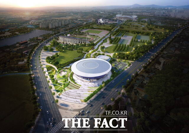 전주실내체육관 조감도 /전주시