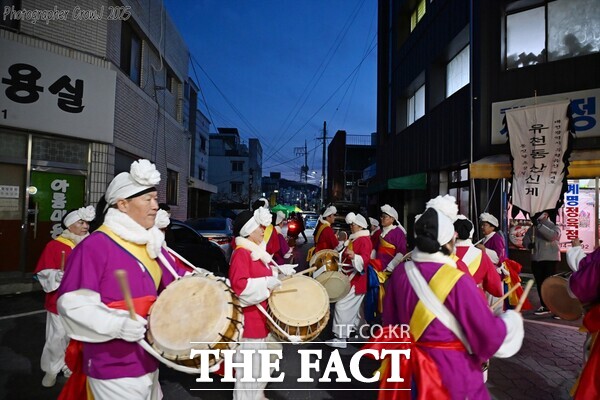 제28회 유천동 산신제 행사 모습. /대전 중구
