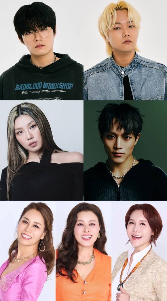 비트박서 윙 히스, 댄서 베이비주, 뮤지컬 배우 김경선 홍지민 최정원, 댄서 리정(왼쪽 위부터 시계방향)이 '2025 MBC 방송연예대상'에 출격한다. /AEYL MUSIC, Ltd, Jam Republic Agency, 신시컴퍼니, 더블랙레이블
